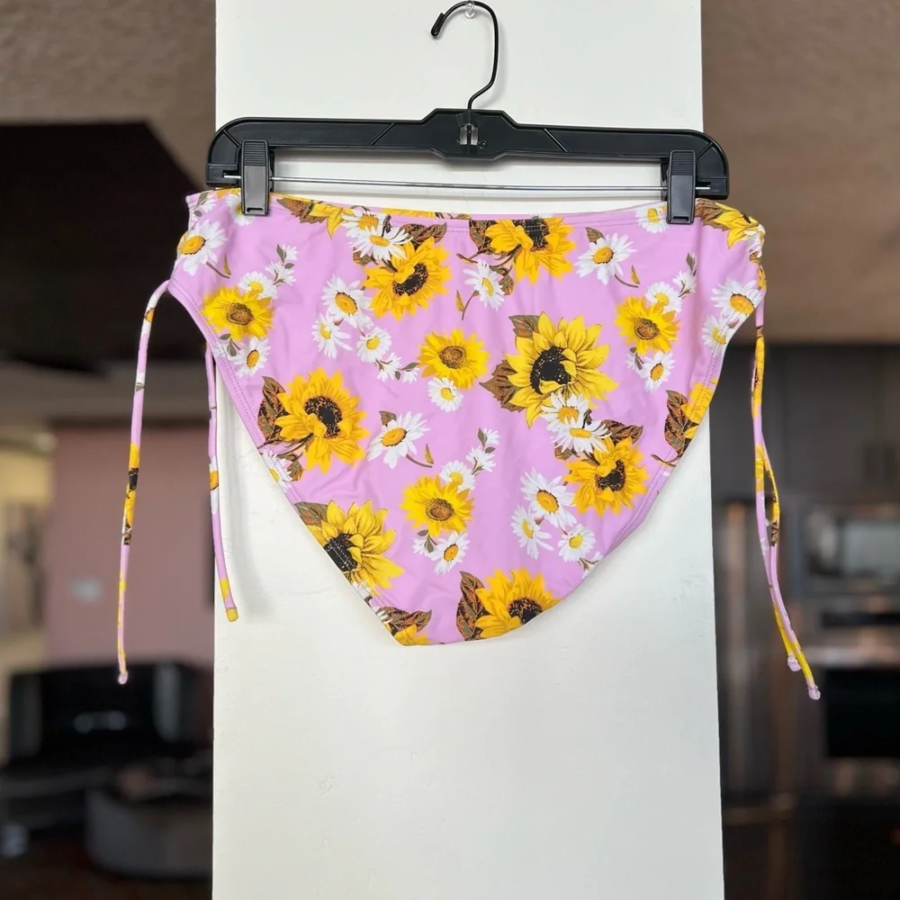 Decree Pink Daisy Swim Bottom sz XXL - Picture 3 of 4
